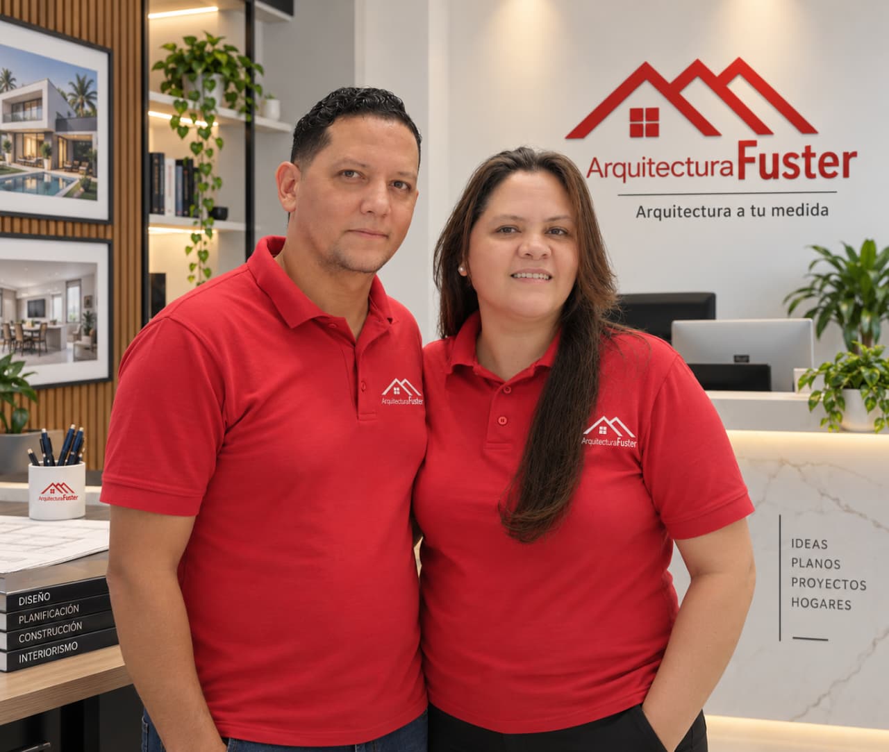 Luisa Fuster y Alfonzo Castillo, socios de Arquitectura Fuster
